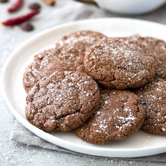 Hot Chocolate Chili Cookie