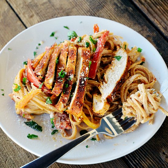 Cajun Chicken Alfredo