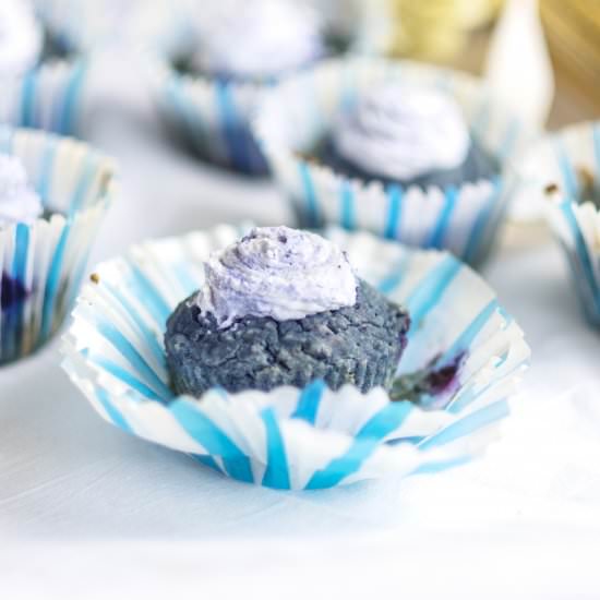 Blue Blueberry Muffins