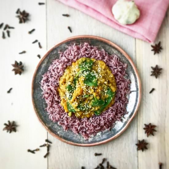 Yellow Lentil and Butternut Squash