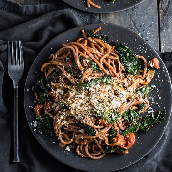 Drunken Red Wine Spaghetti