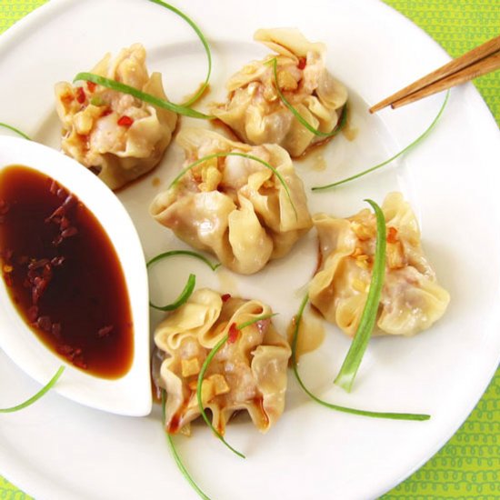 Shrimp and Pork Dumplings