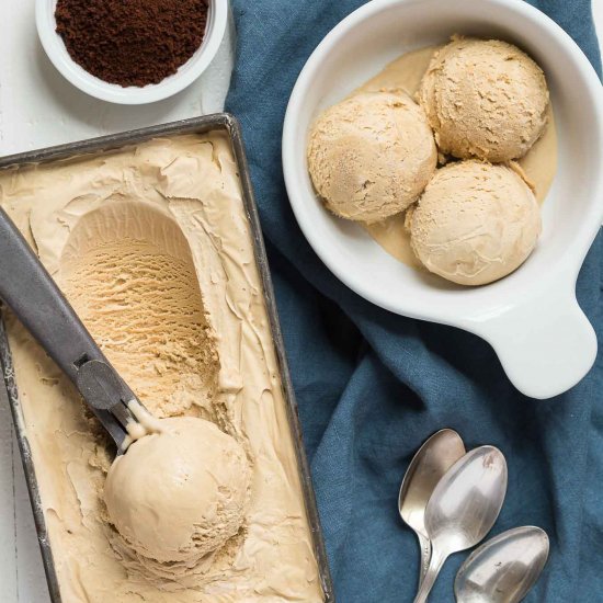 Homemade Coffee Ice Cream