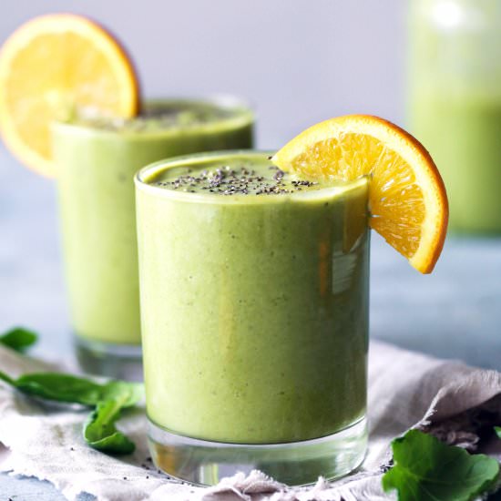 Green Vanilla Citrus Smoothie