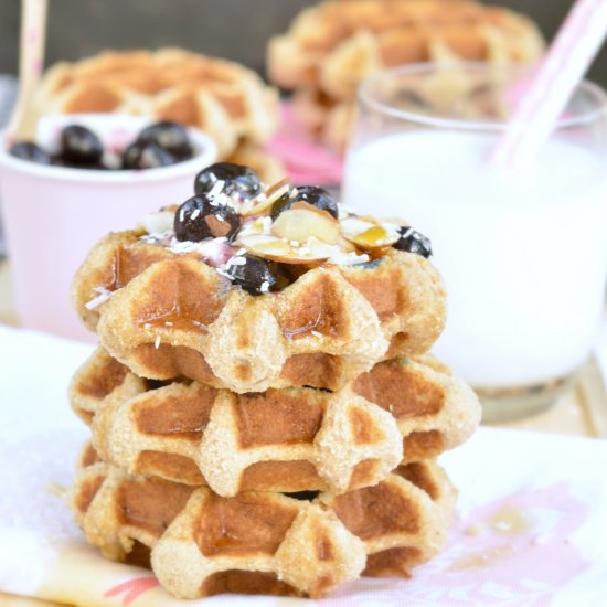 Grain Free Banana Waffles