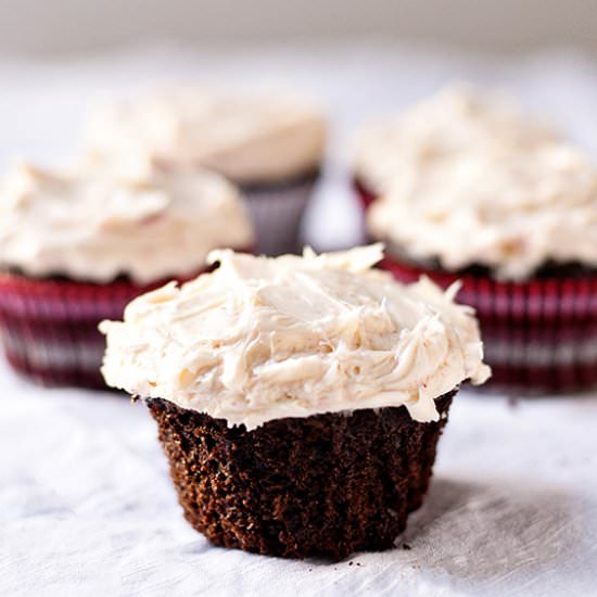 Chocolate Ganache Cupcakes