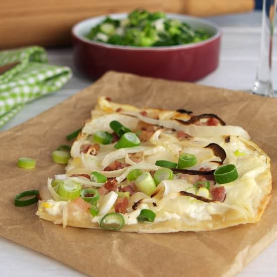 Alsatian Tarte Flambée