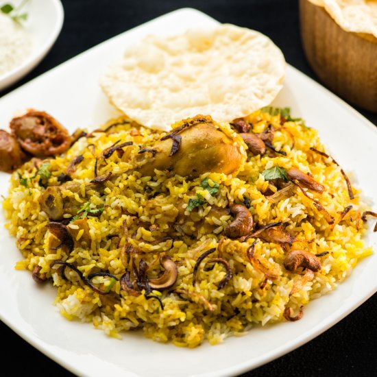 Thalassery Chicken Biriyani