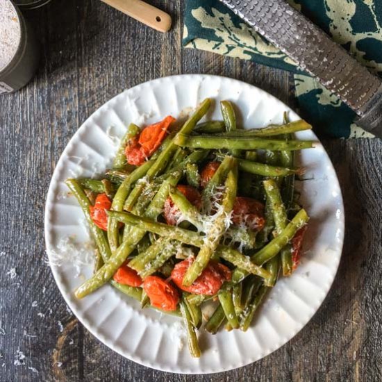 Easy Italian Green Beans Side Dish