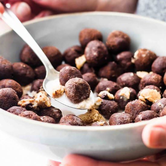 Cookie Cocoa Puffs Homemade Cereal