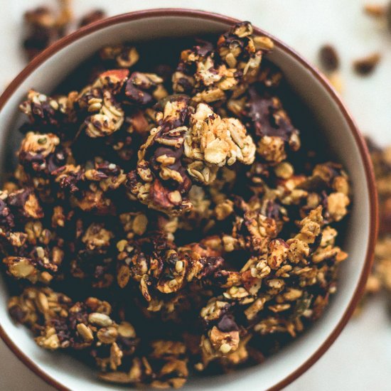 Dark Chocolate Orange Zest Granola