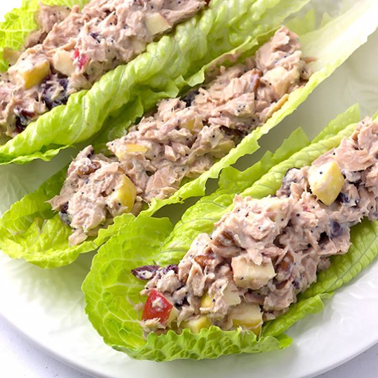 Poppy Seed Greek Yogurt Tuna Salad