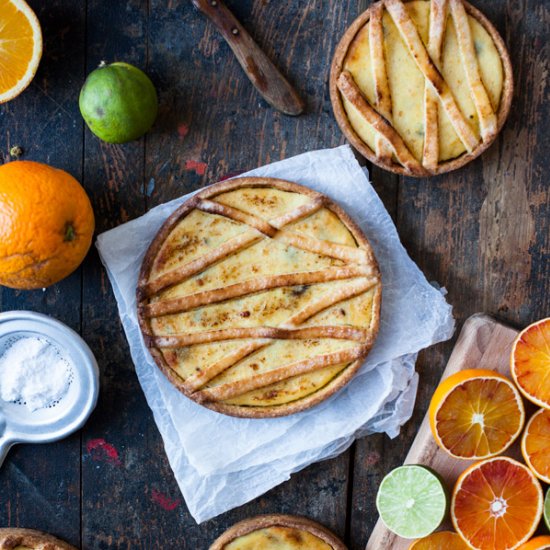 Ricotta and Orange Tart