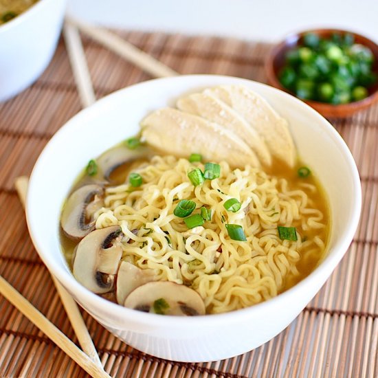 Homemade Chicken Ramen