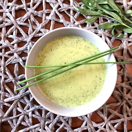 Green Goddess Buttermilk Dressing