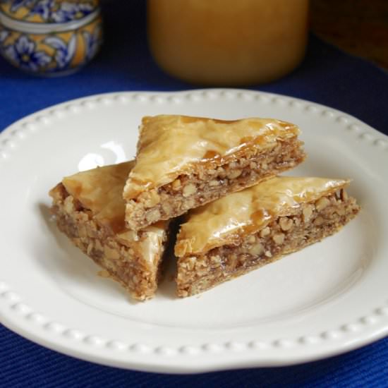 Honey Walnut Baklava