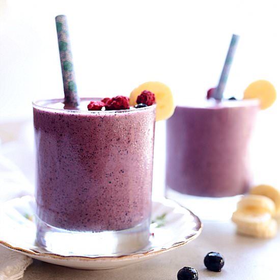 Blueberry Banana Smoothie