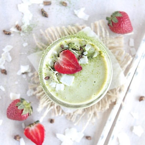 Vanilla Matcha Smoothie