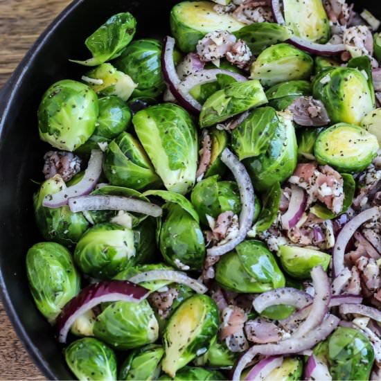 Brussels Sprouts with Pancetta