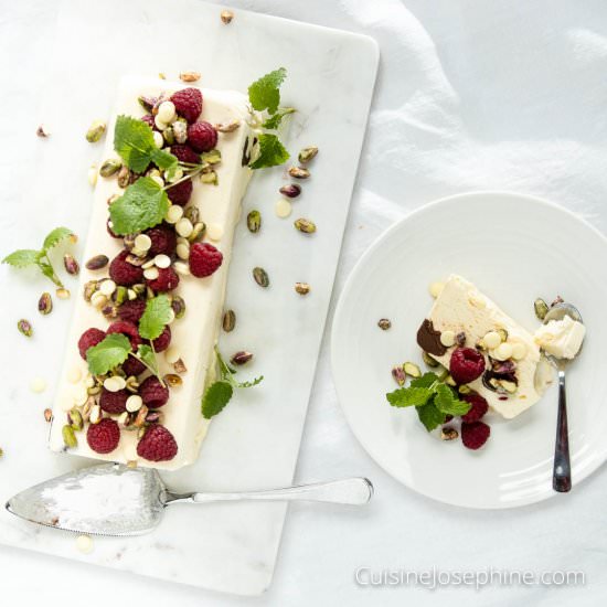 White Chocolate Semifreddo