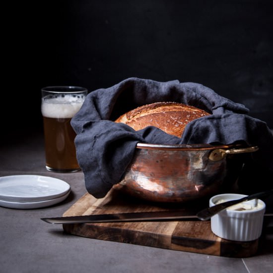 One Hour No Knead Artisan Bread