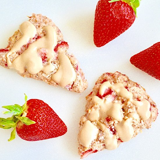 Strawberry Mascarpone Scones