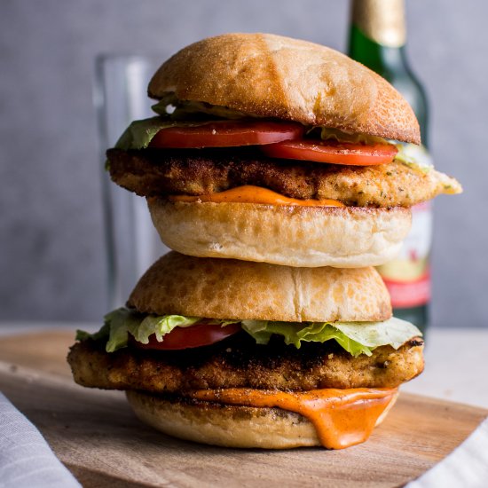 Spicy Fried Chicken Sandwich