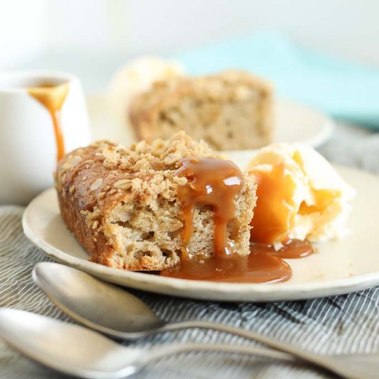 Apple Crumble Breakfast Muffin