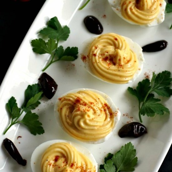 Classic deviled eggs