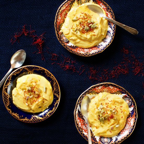 Shrikhand (Saffron Yogurt)