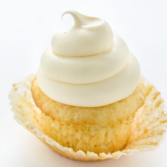 One-Bowl Vanilla Cupcakes