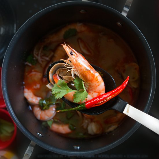 TOM YUM Goong – Thai Soup with SHRI