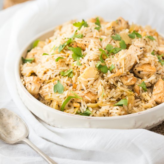 Chicken & Artichoke Rice