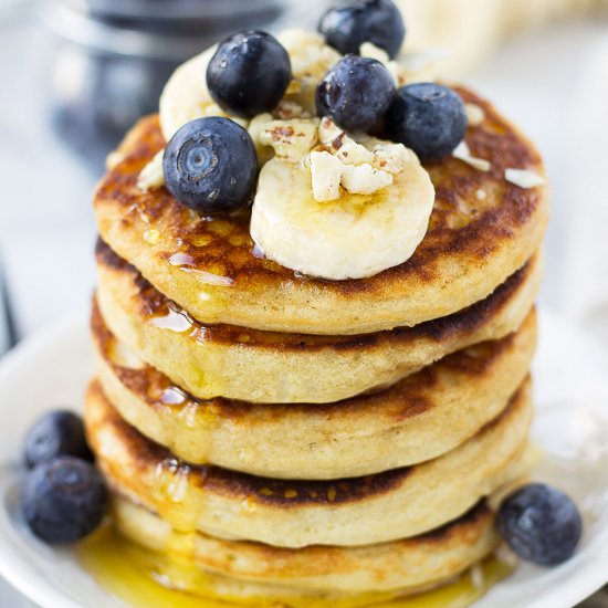 Buckwheat & Rice Flour Pancakes