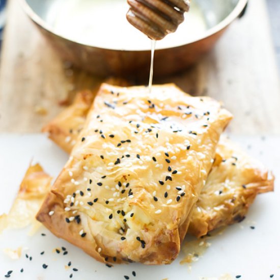 Phyllo Wrapped Feta