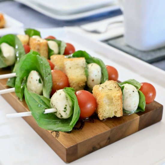 Panzanella Skewers