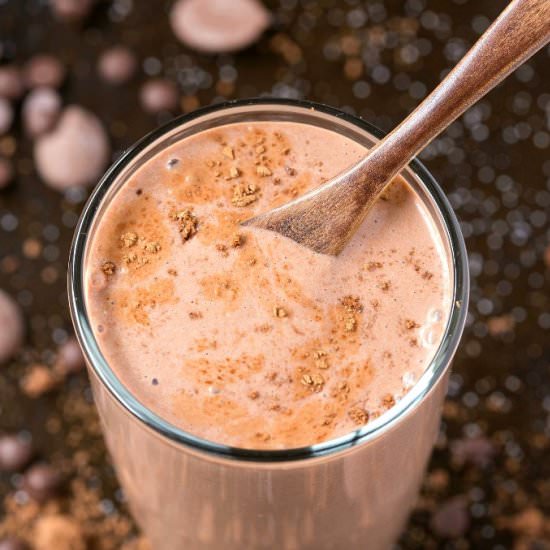 Brownie Batter Oatmeal Smoothie