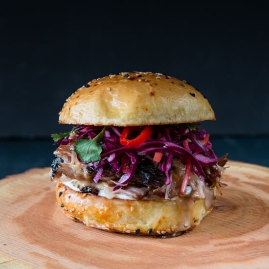 Asian Pulled Pork Burger