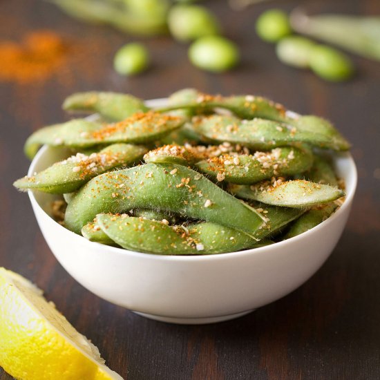 Spicy Sesame Edamame