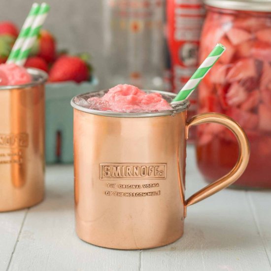 Strawberry Moscow Mule Float