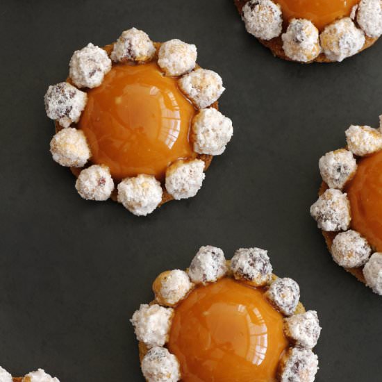 Caramel, Coffee and Hazelnut Domes