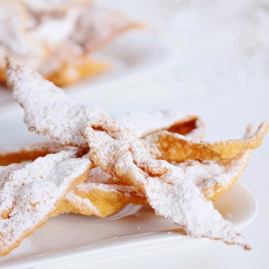 Polish Angel Wings Cookies