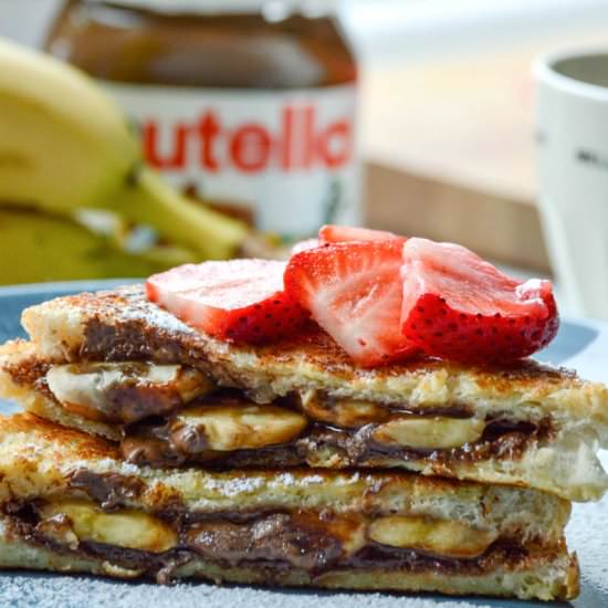 Banana & Nutella French Toast