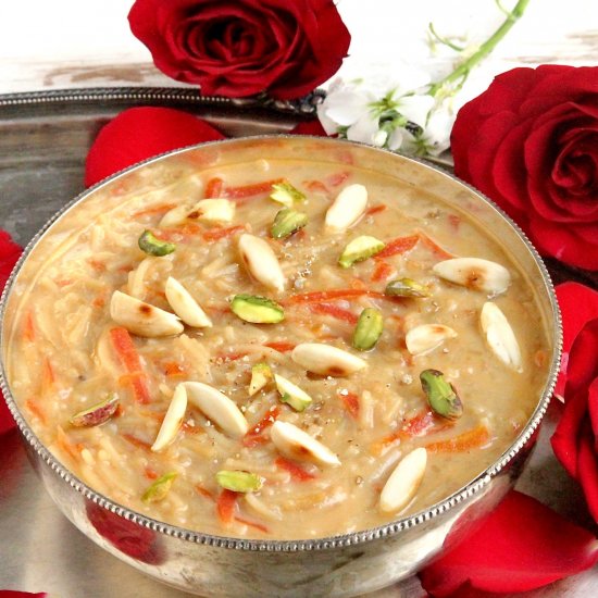 Carrot Seviyan Payasam (Kheer)