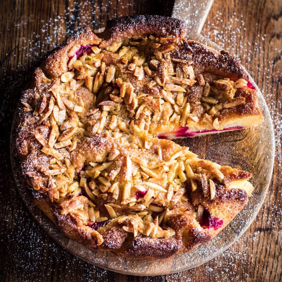 Plum, Orange & Almond Cake