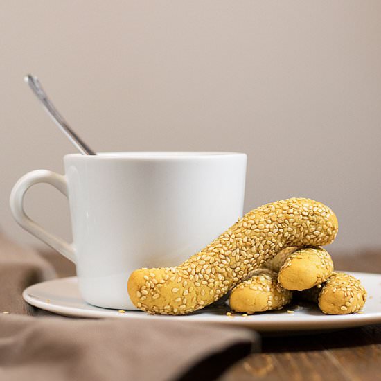 Sesame and Olive Oil Cookies