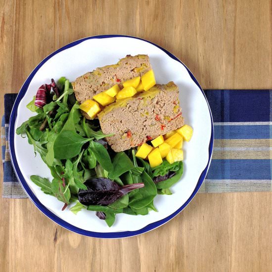 Turkey Vegetable Meatloaf with Mango