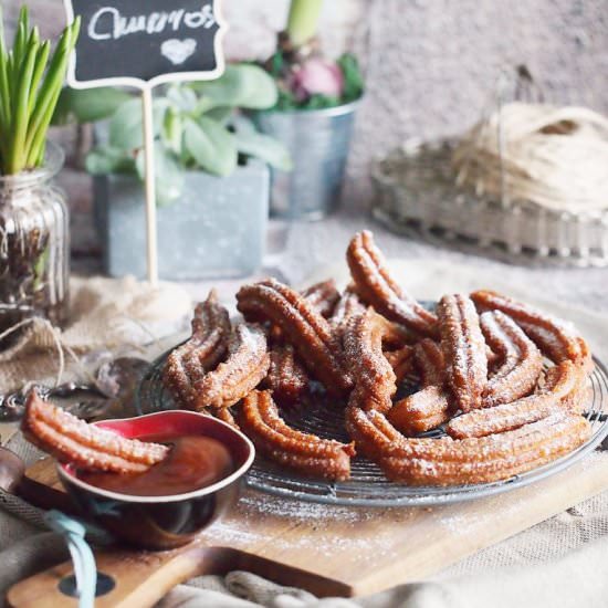 Chocolate churros