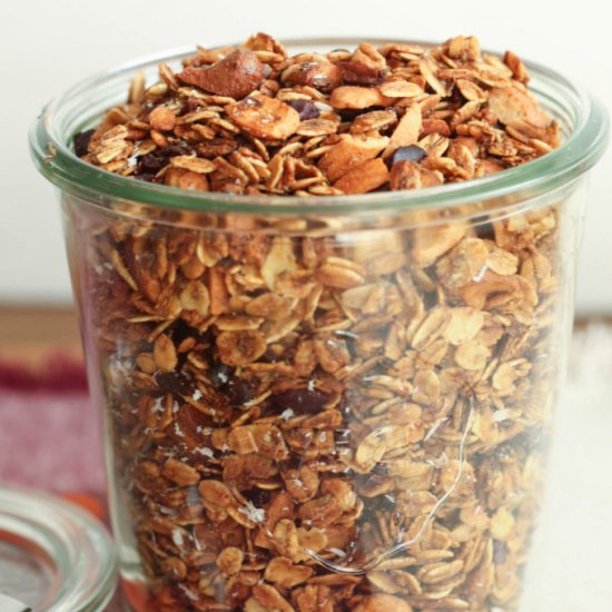 Cacao Cashew Granola