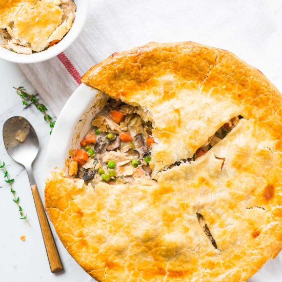 Healthy Chicken Pot Pie